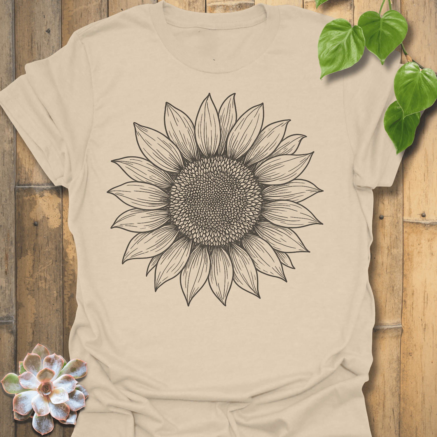 Sunflower T-shirt Sand / S T-Shirt