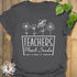 Teachers Plant Seeds T-shirt Charcoal / S T-Shirt