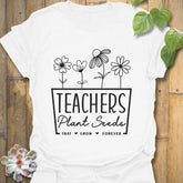 Teachers Plant Seeds T-shirt White / S T-Shirt