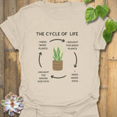The Cycle of Life T-shirt Natural / S T-Shirt