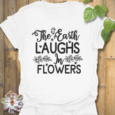The Earth Laughs T-shirt White / S T-Shirt