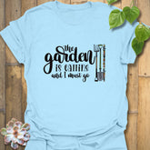 The Garden Is Calling T-shirt Light Blue / S T-Shirt