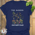 The Garden Is My Happy Place T-shirt Navy / S T-Shirt