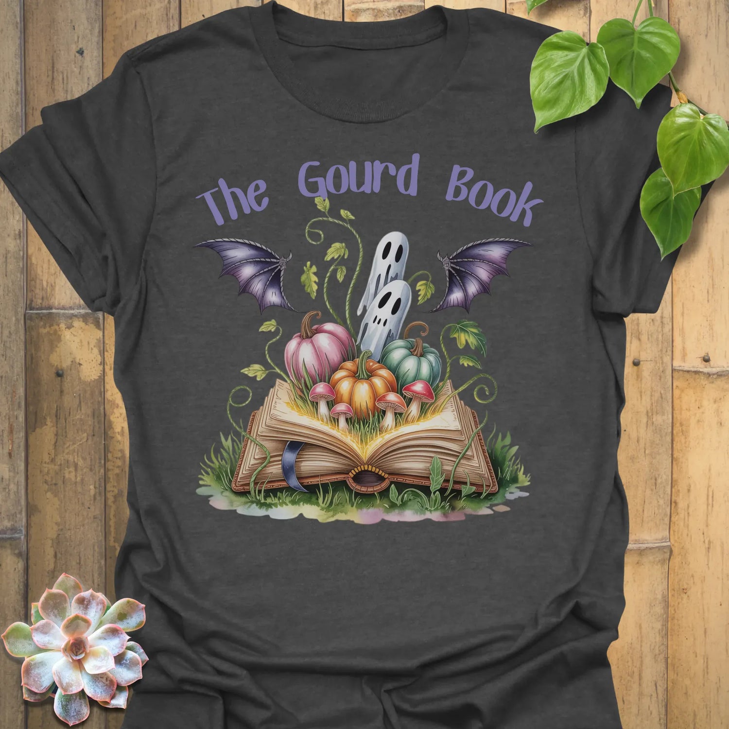 The Gourd Book T-shirt Dark Heather / S T-Shirt