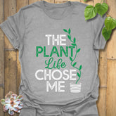 The Plant Life Chose Me T-shirt Sport Grey / S T-Shirt