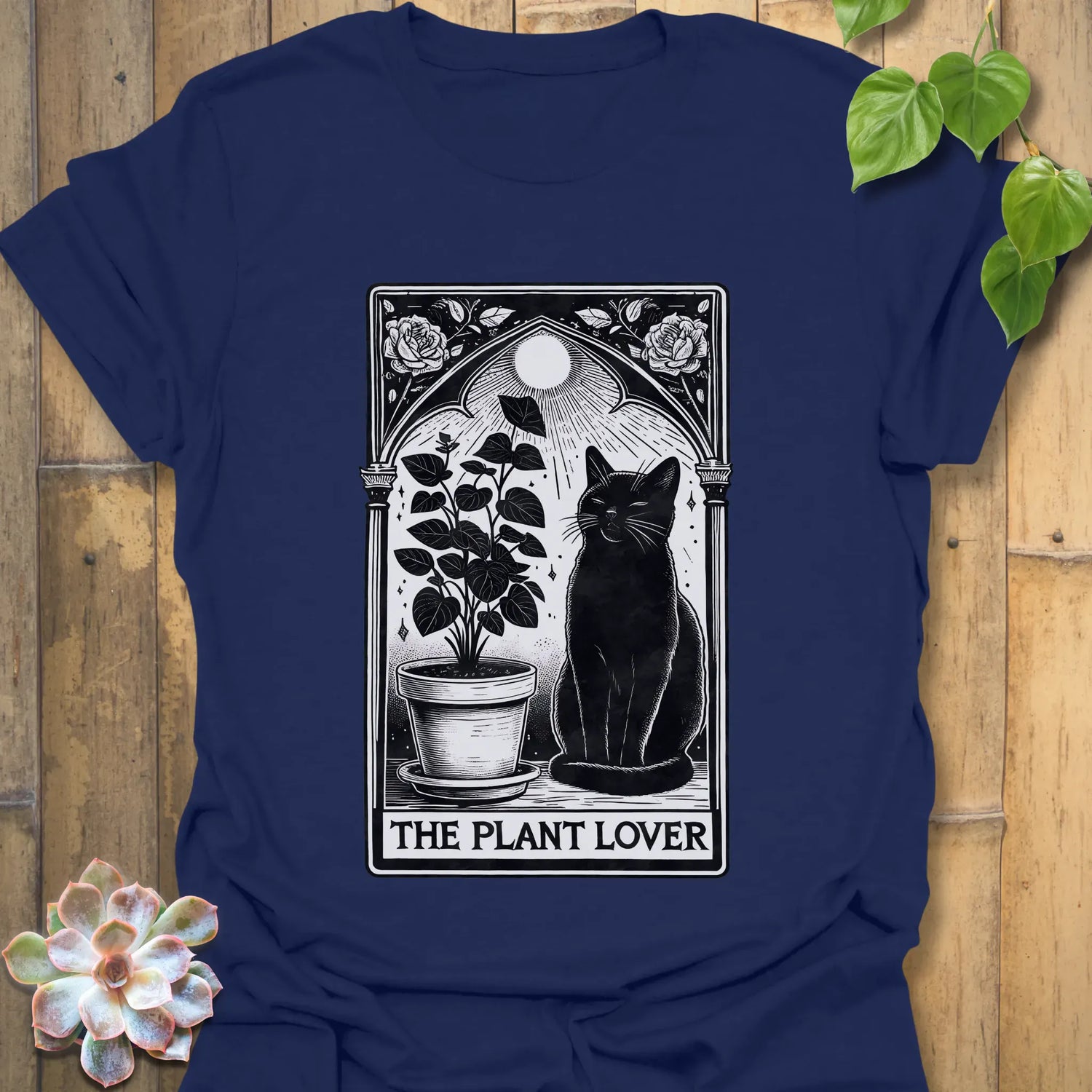 The Plant Lover T-shirt Navy / S T-Shirt