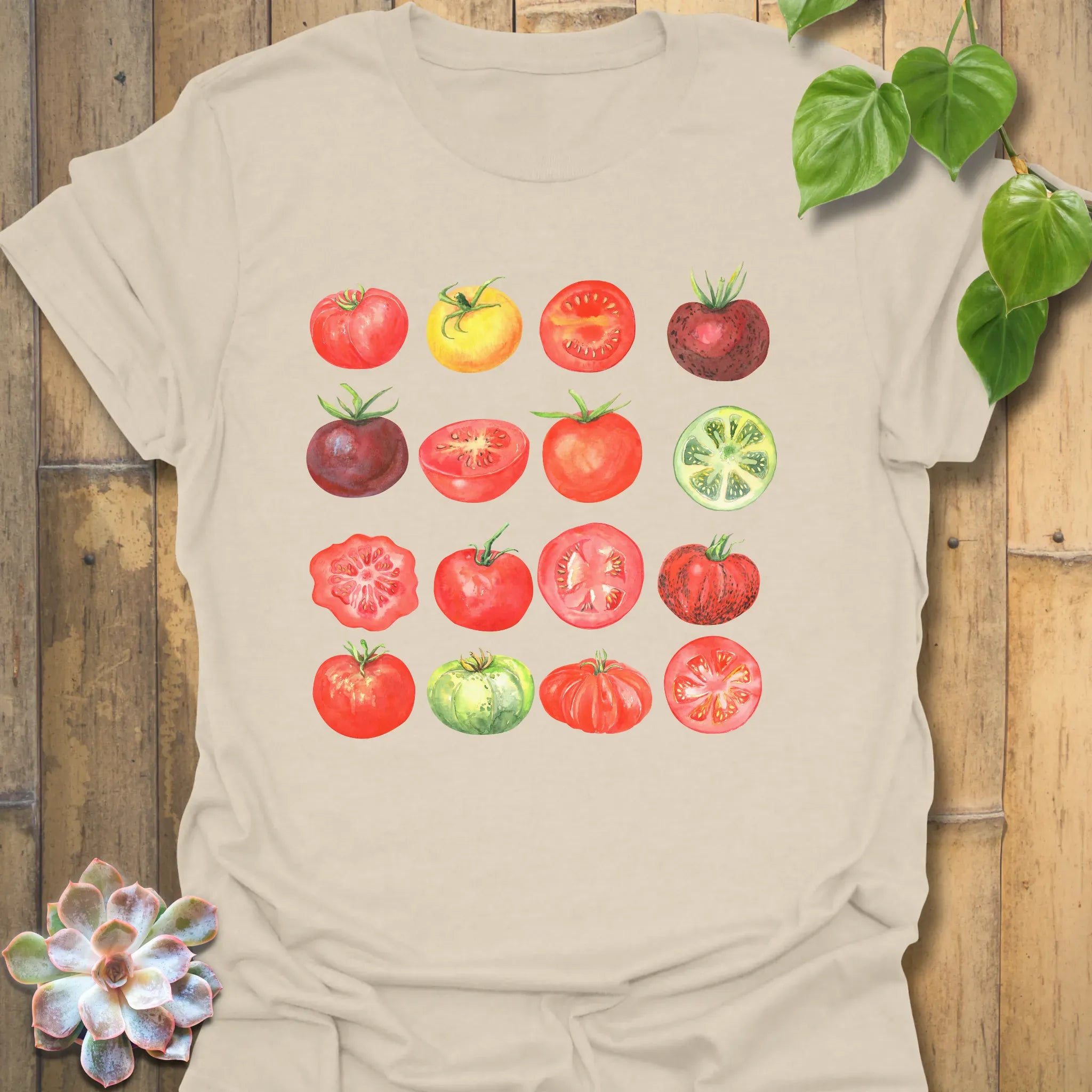 The Tomato Variety Club T-shirt Natural / S T-Shirt