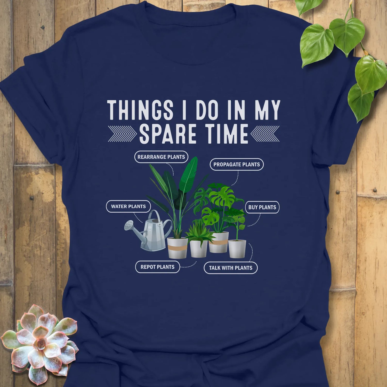 Things I Do In My Spare Time T-shirt Navy / S T-Shirt