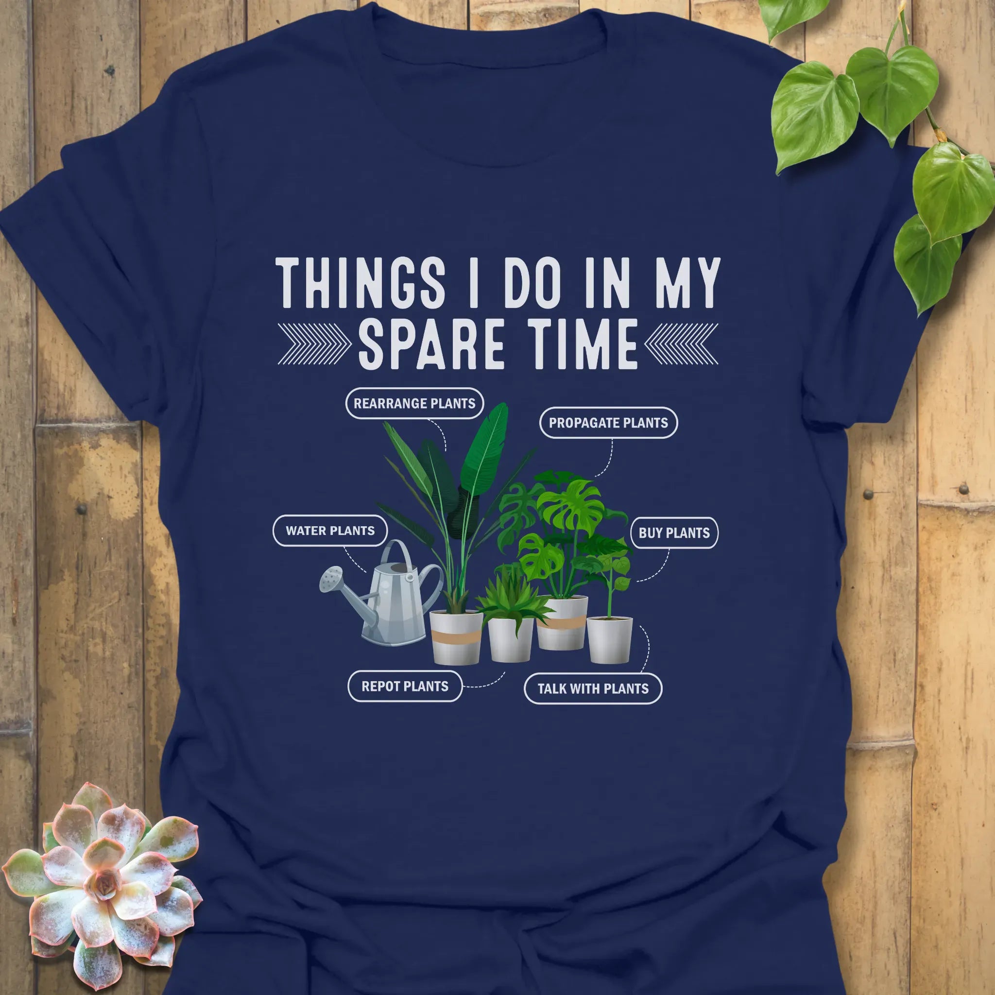 Things I Do In My Spare Time T-shirt Navy / S T-Shirt