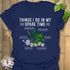 Things I Do In My Spare Time T-shirt Navy / S T-Shirt