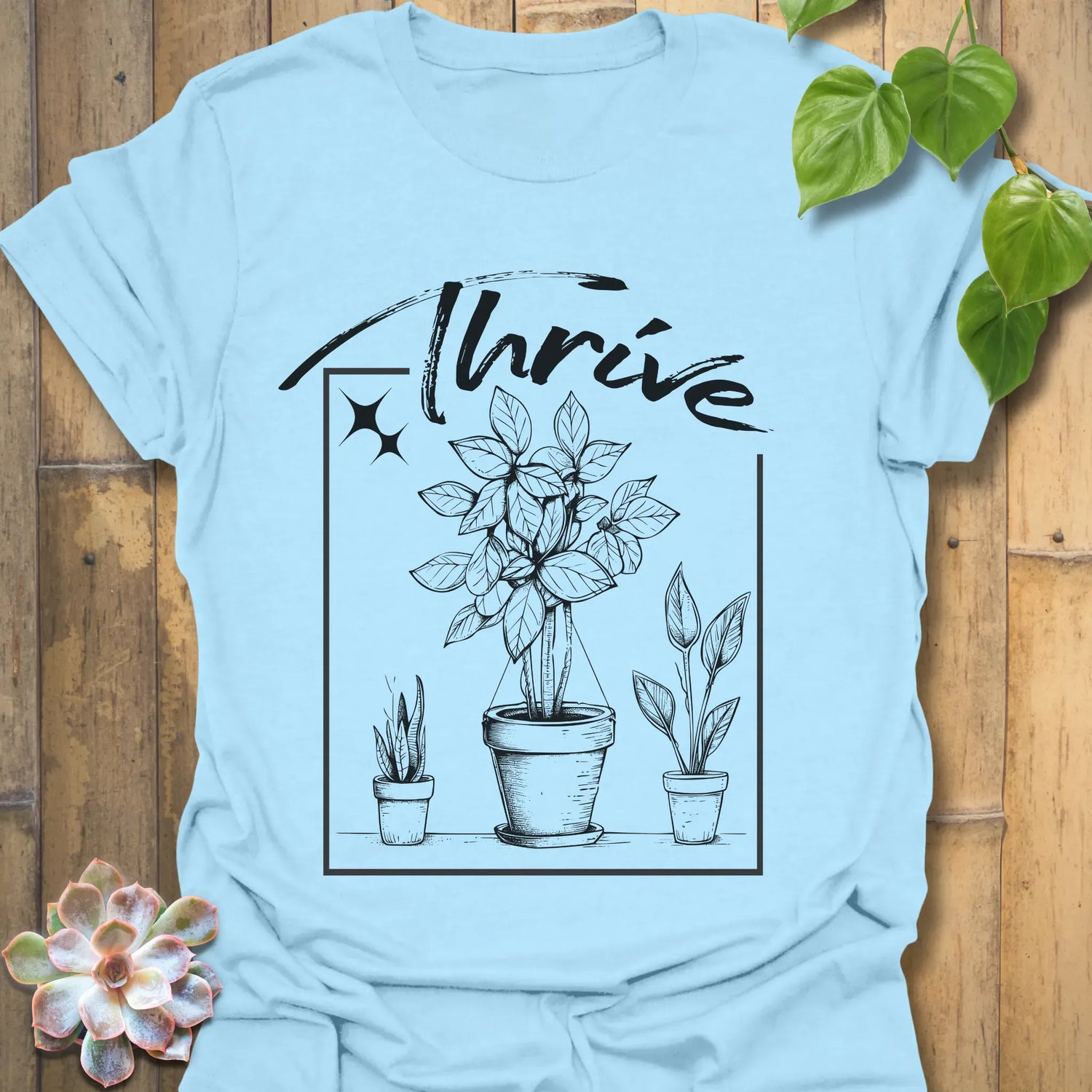 Thrive T-Shirt Light Blue / S T-Shirt