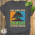 Time Spent With Bonsai T-shirt Charcoal / S T-Shirt