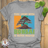 Time Spent With Bonsai T-shirt Sport Grey / S T-Shirt