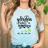 To Plant A Garden T-shirt Light Blue / S T-Shirt
