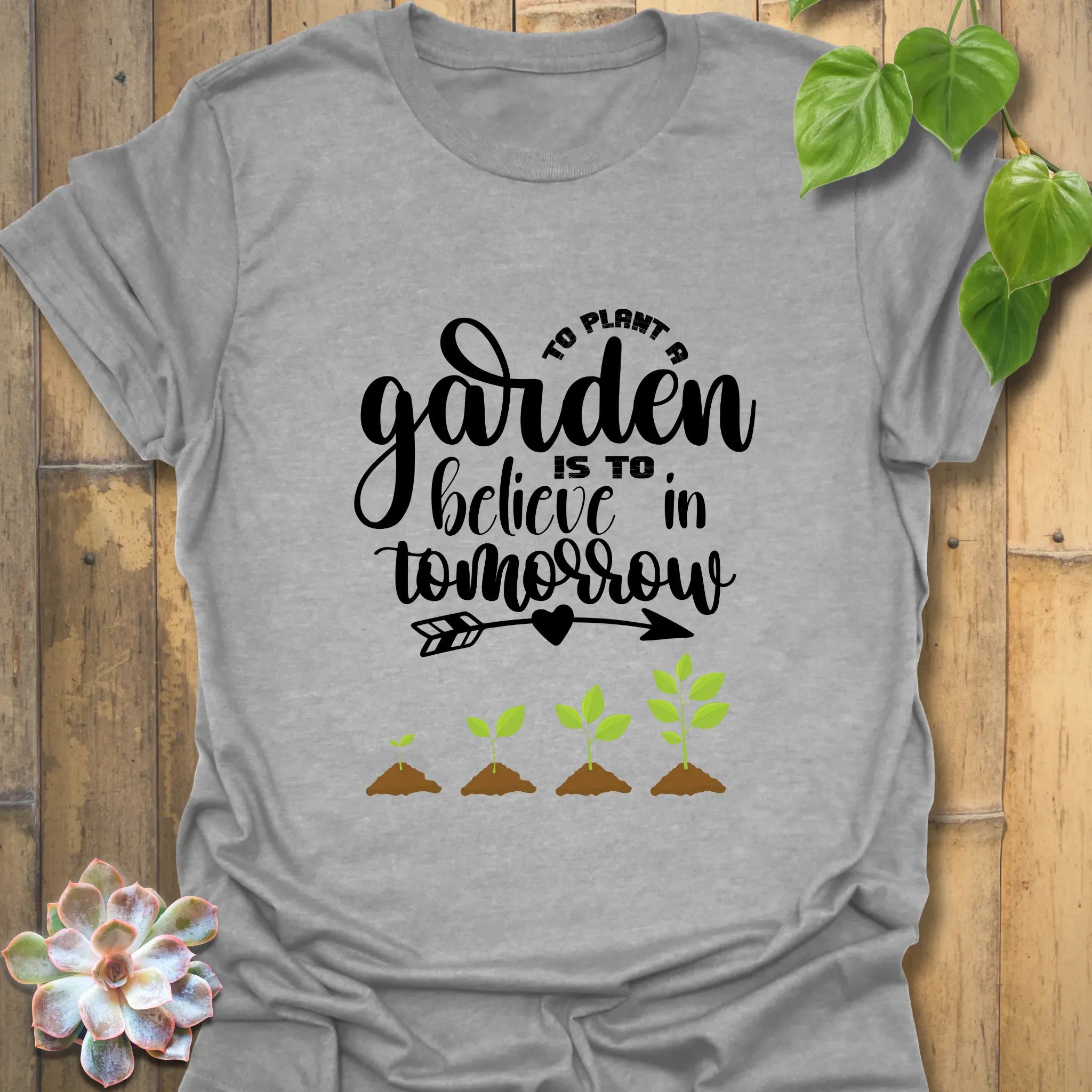 To Plant A Garden T-shirt Sport Grey / S T-Shirt
