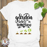 To Plant A Garden T-shirt White / S T-Shirt