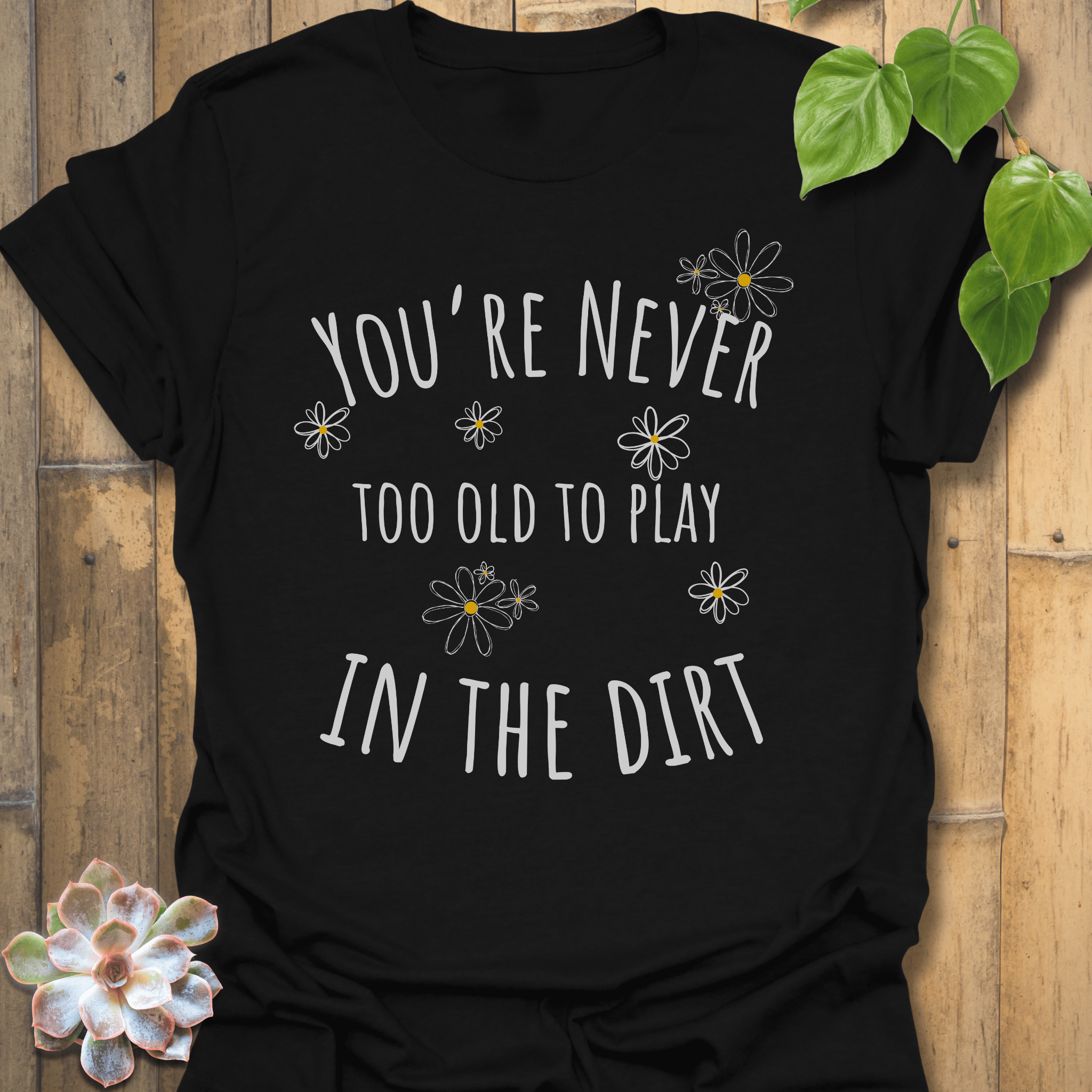 Too Old T-shirt Black / S T-Shirt
