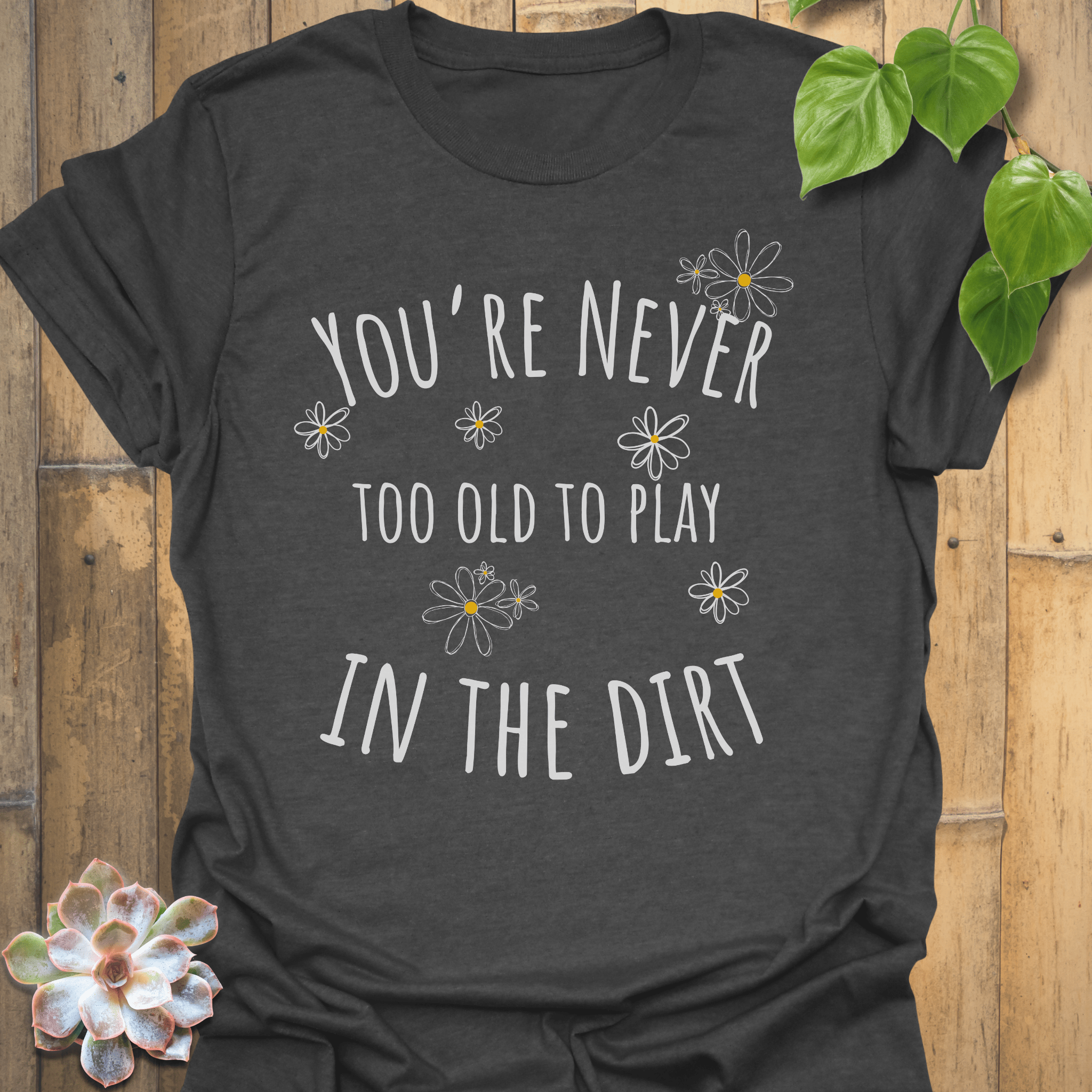 Too Old T-shirt Dark Heather / S T-Shirt