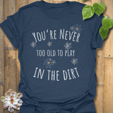 Too Old T-shirt Heather Navy / S T-Shirt
