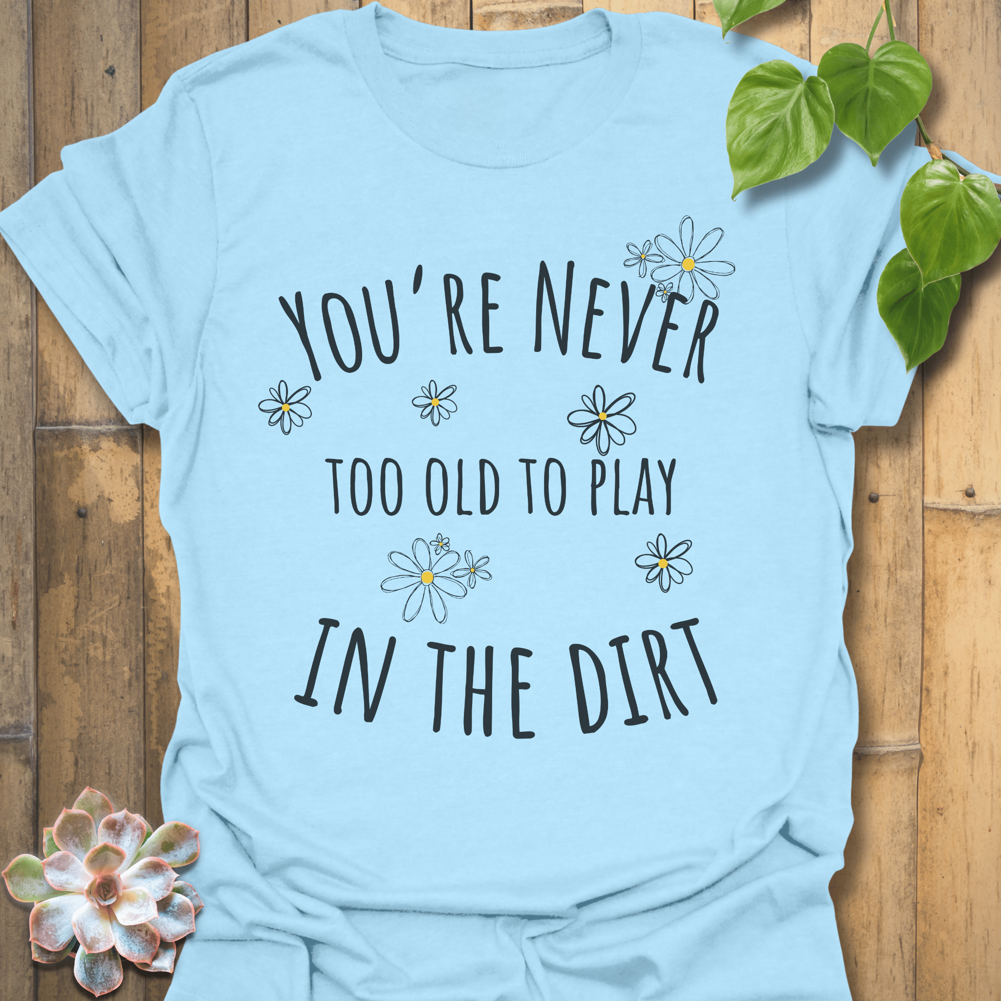 Too Old T-shirt Light Blue / S T-Shirt