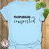 Trespassers Will Be Composted T-shirt Light Blue / S T-Shirt