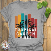 Tropical Garden Vibes T-shirt Sport Grey / S T-Shirt