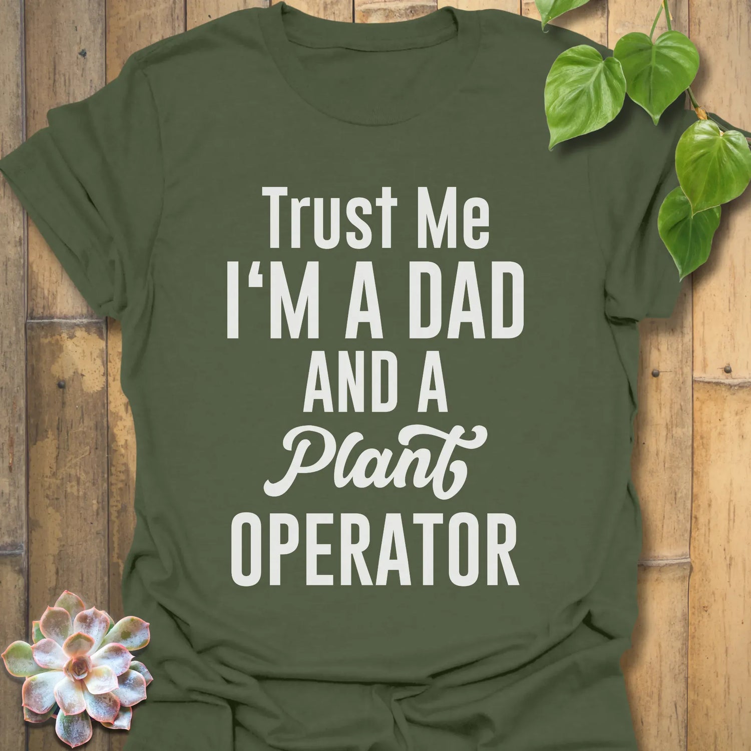 Trust Me T-Shirt Military Green / S T-Shirt