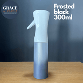 Ultra-fine Mist Spray Bottles - Want it now?  Limited colours for immediate dispatch! Black Frosted Spray Mist Bottle