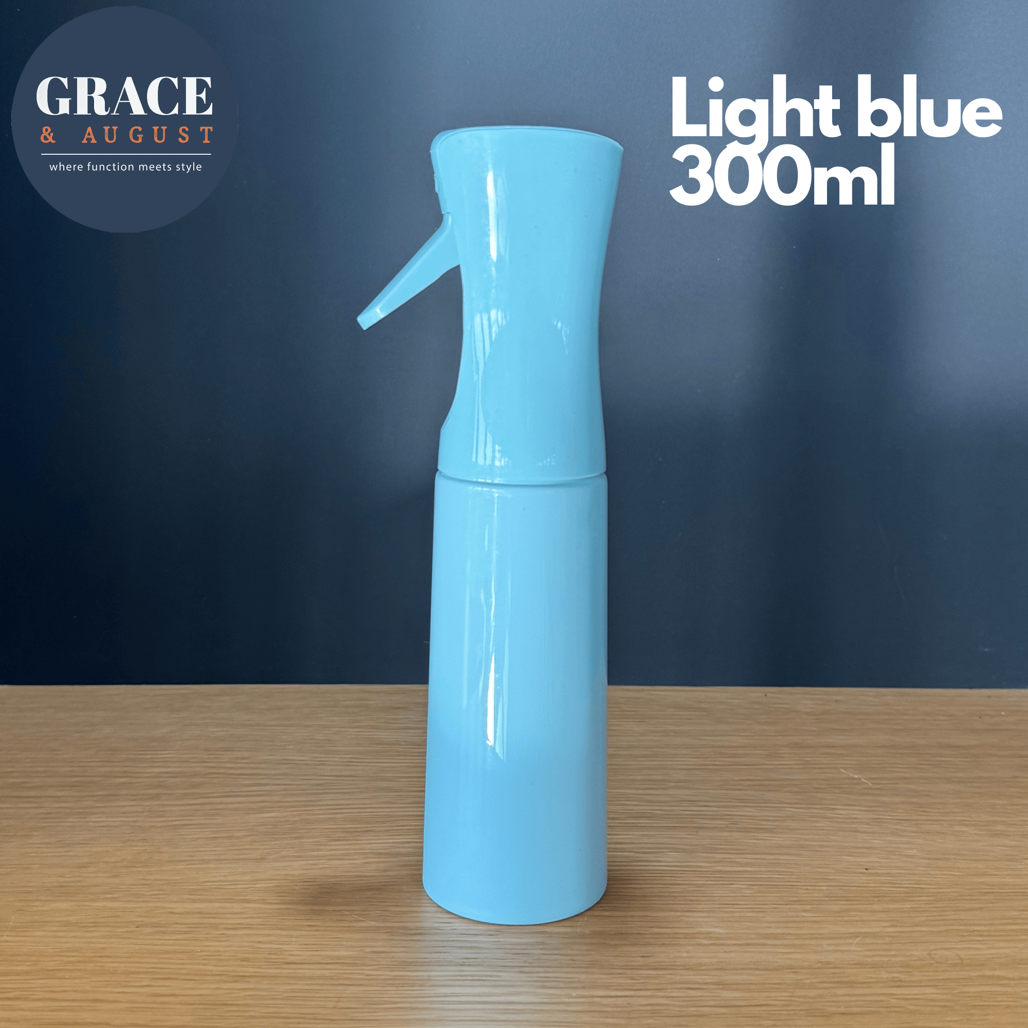 Ultra-fine Mist Spray Bottles - Want it now?  Limited colours for immediate dispatch! Light Blue Spray Mist Bottle