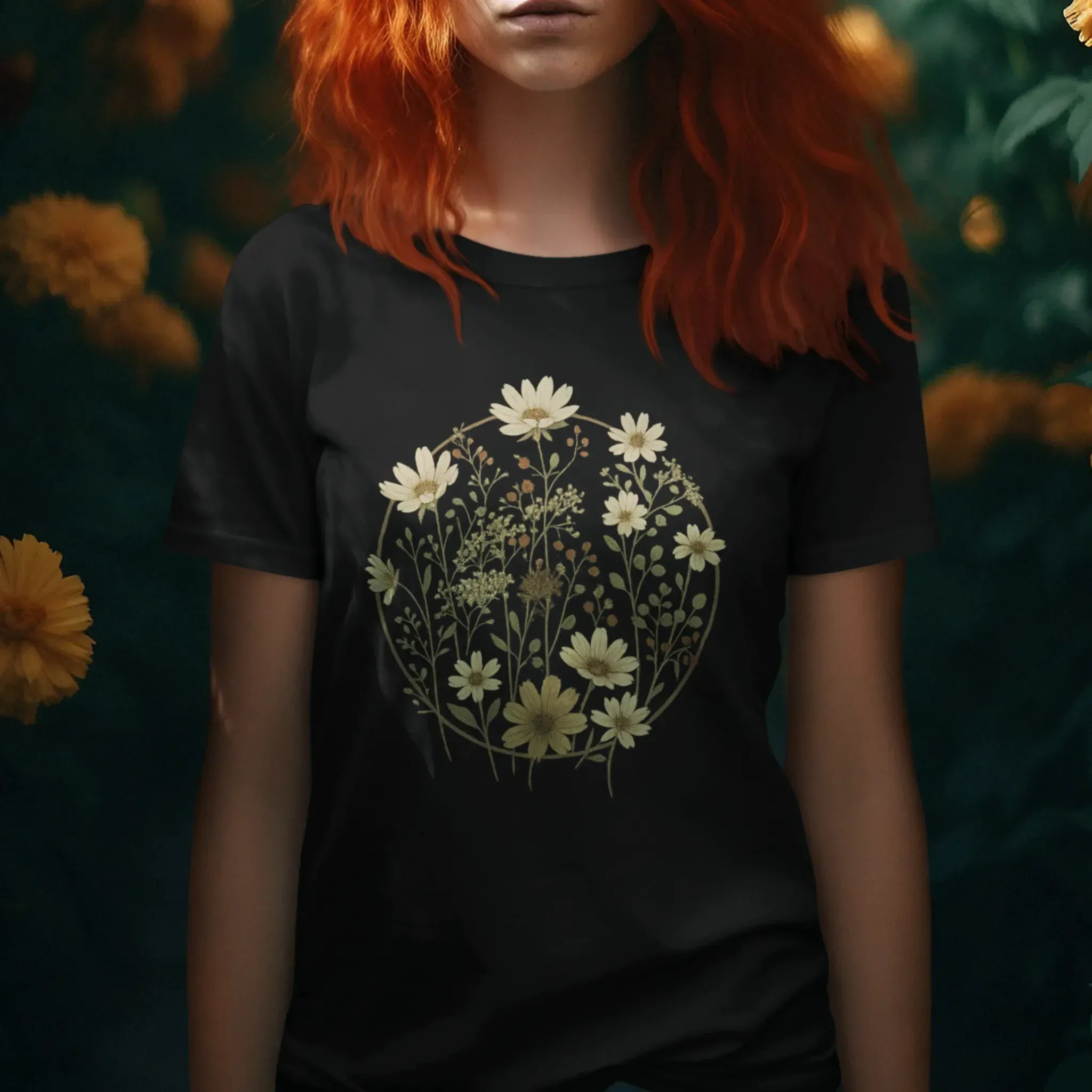 Vintage Circle T-shirt Black / S T-Shirt