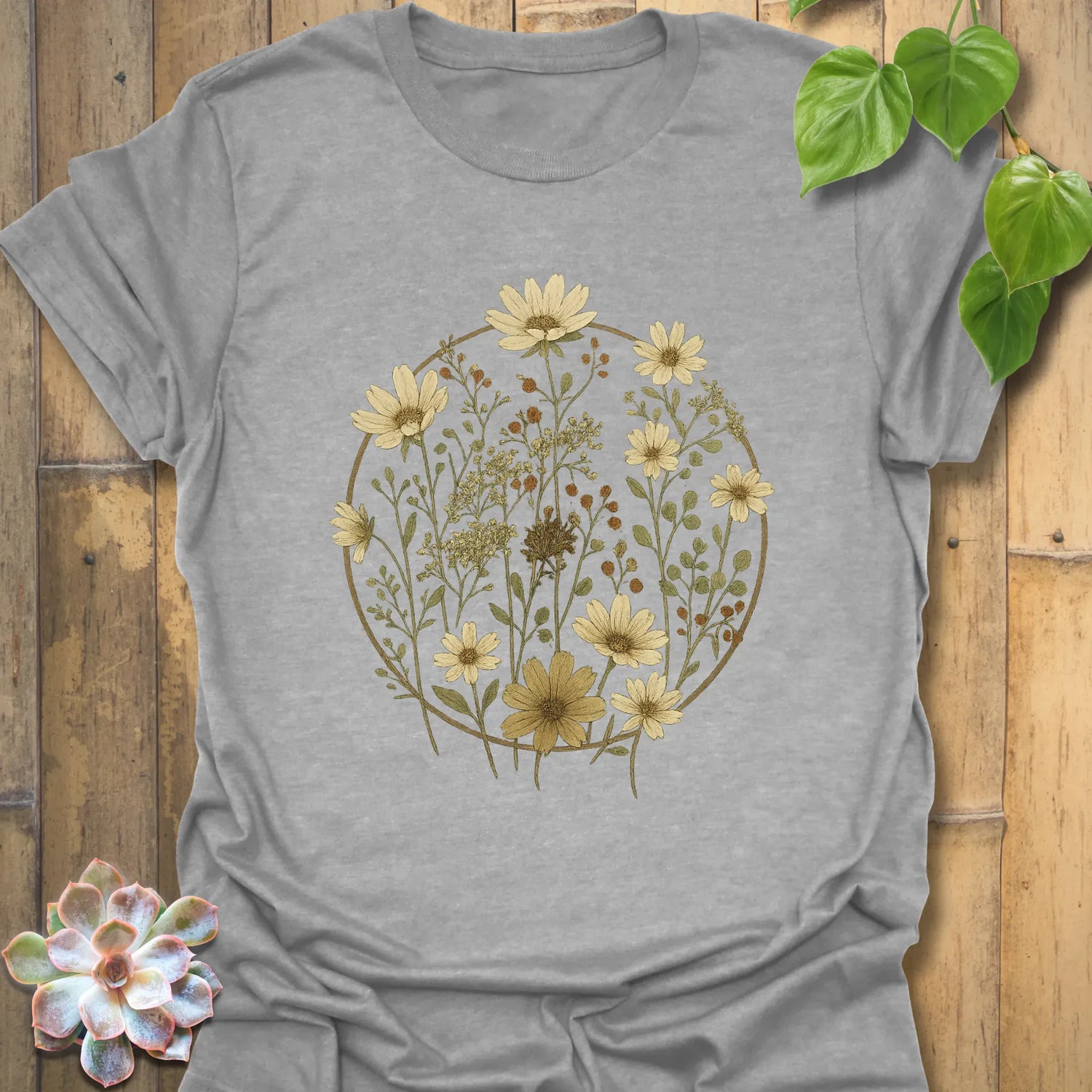 Vintage Circle T-shirt Sport Grey / S T-Shirt