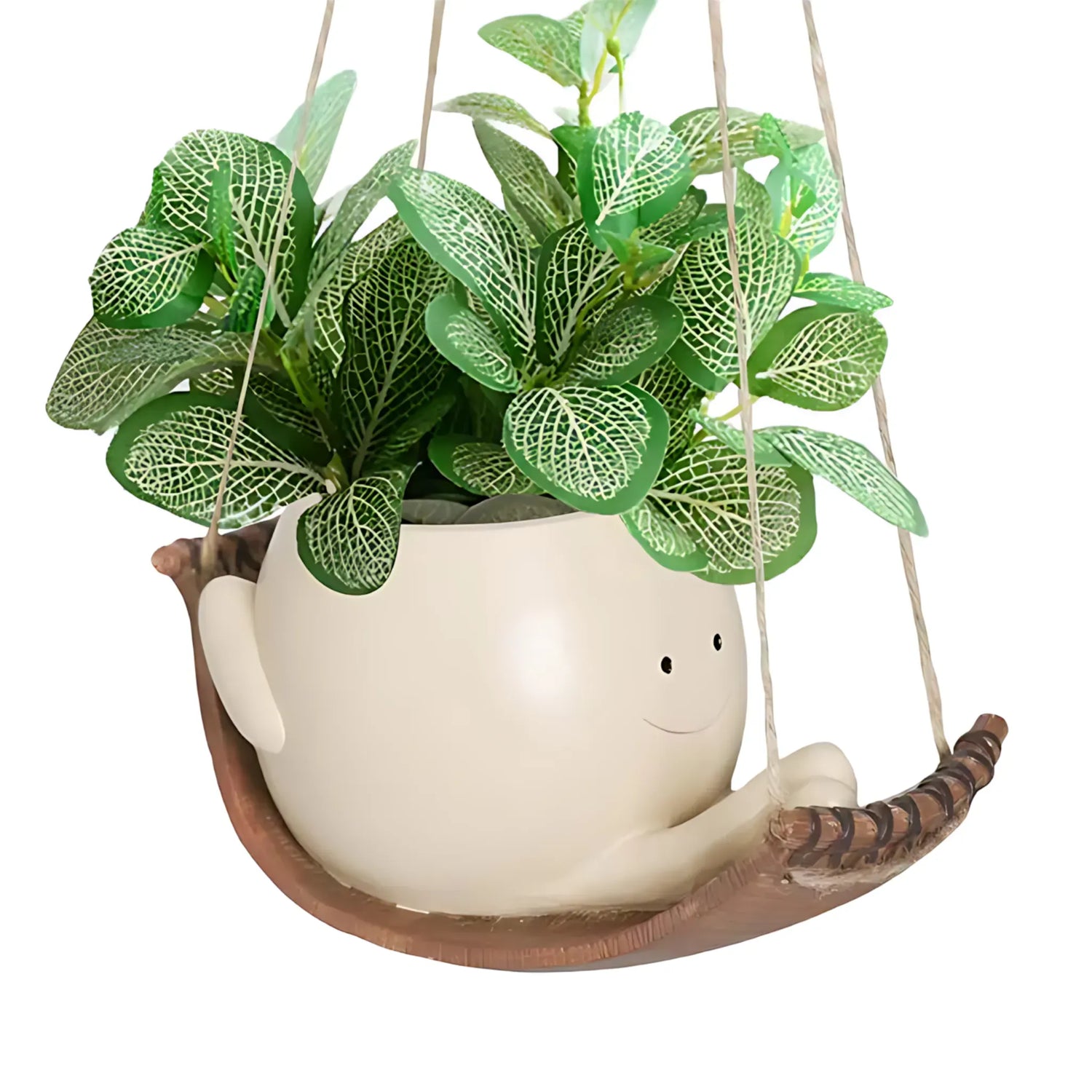 Wall Planter - Resin Swing Face Pot for Creative Garden Decor A / CHINA Plant Pot