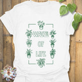 Waves Of Life T-shirt White / S T-Shirt