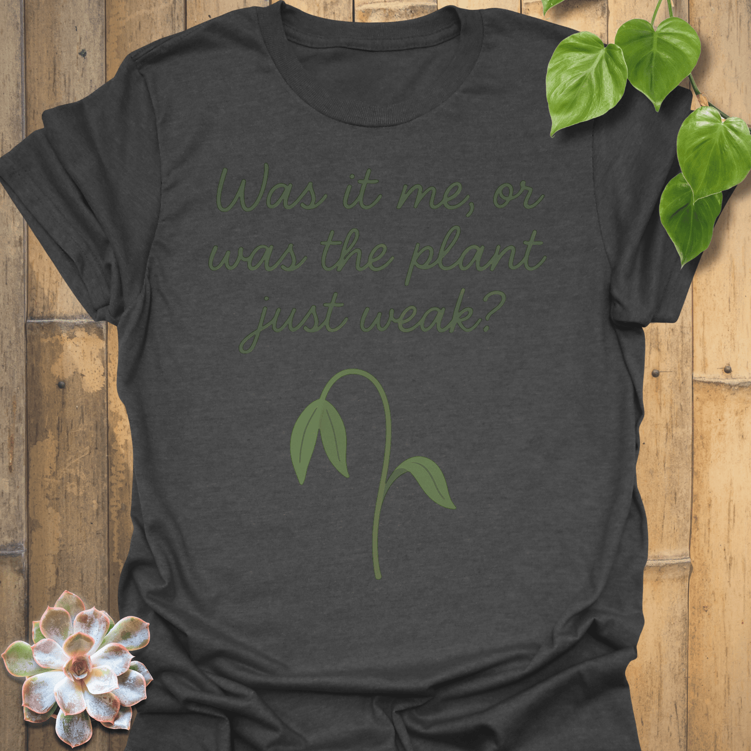 Weak Plant T-shirt Dark Heather / S T-Shirt