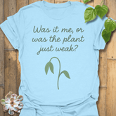Weak Plant T-shirt Light Blue / S T-Shirt