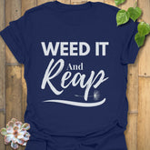 Weed It And Reap T-shirt Navy / S T-Shirt
