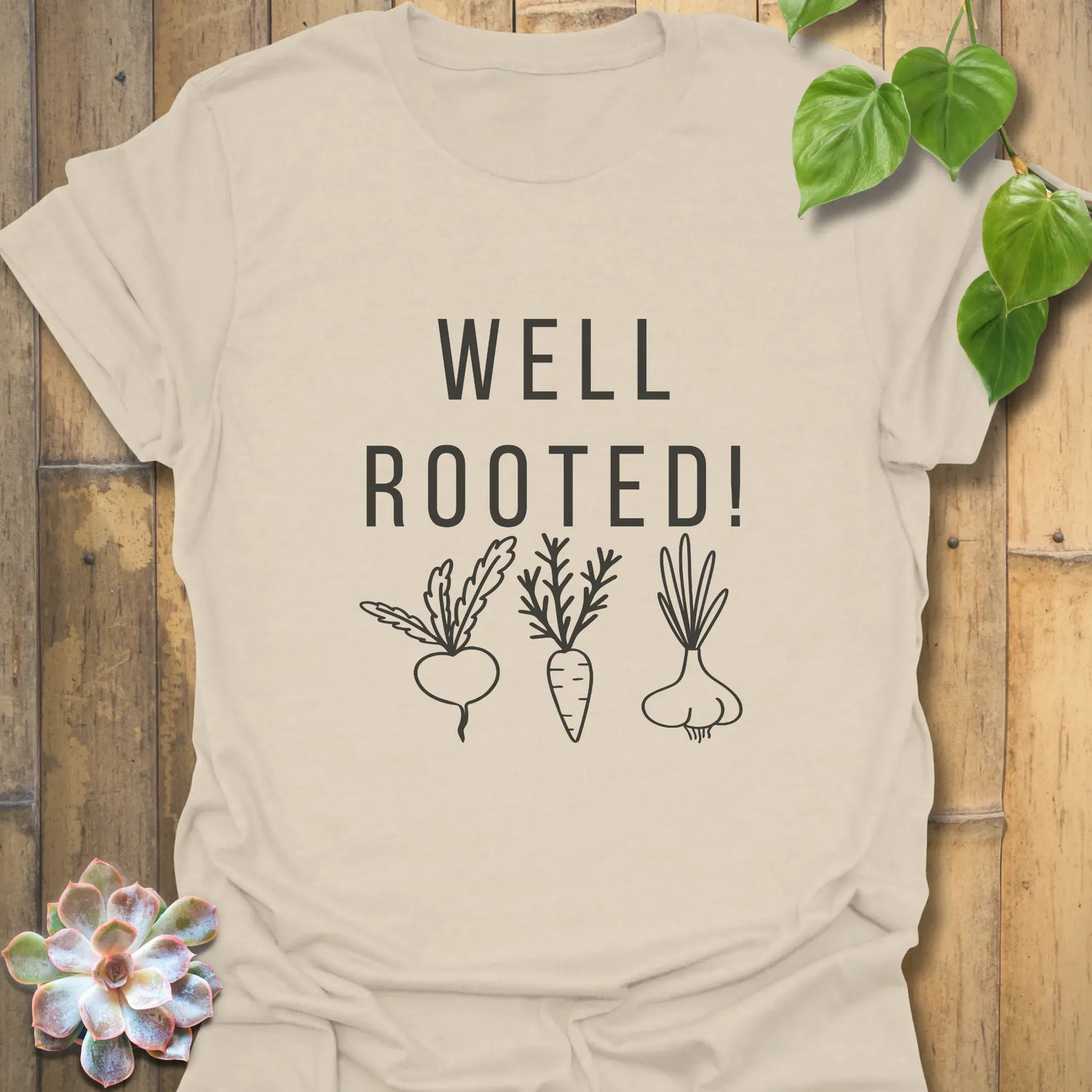 Well Rooted T-Shirt Natural / S T-Shirt