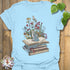 Whiskers & Words T-shirt Light Blue / S T-Shirt