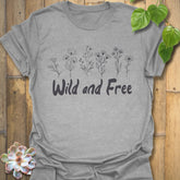 Wild And Free T-shirt Sport Grey / S T-Shirt
