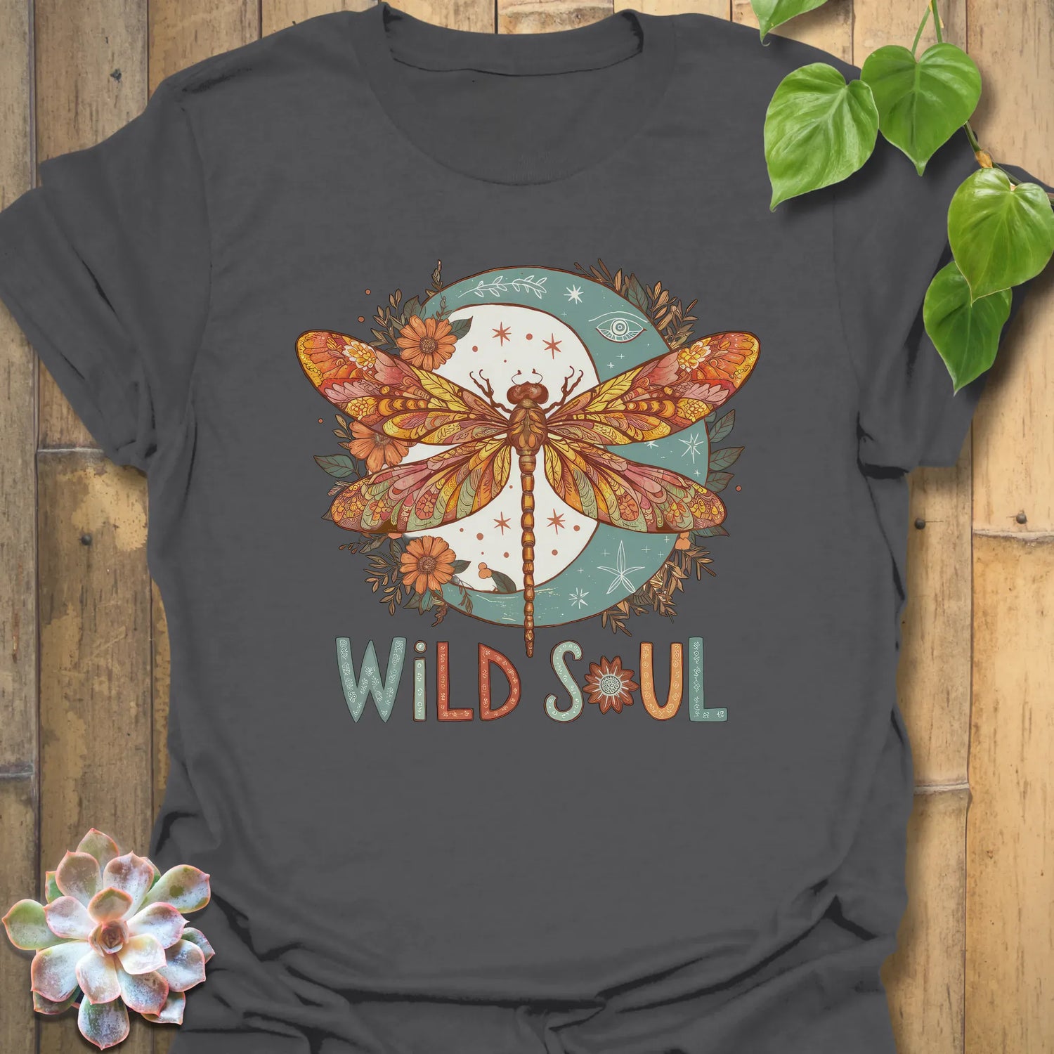Wild Soul T-shirt Charcoal / S T-Shirt