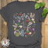 Wildflower T-shirt Charcoal / S T-Shirt