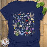 Wildflower T-shirt Navy / S T-Shirt
