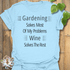 Wine Solves Problems T-shirt Light Blue / S T-Shirt