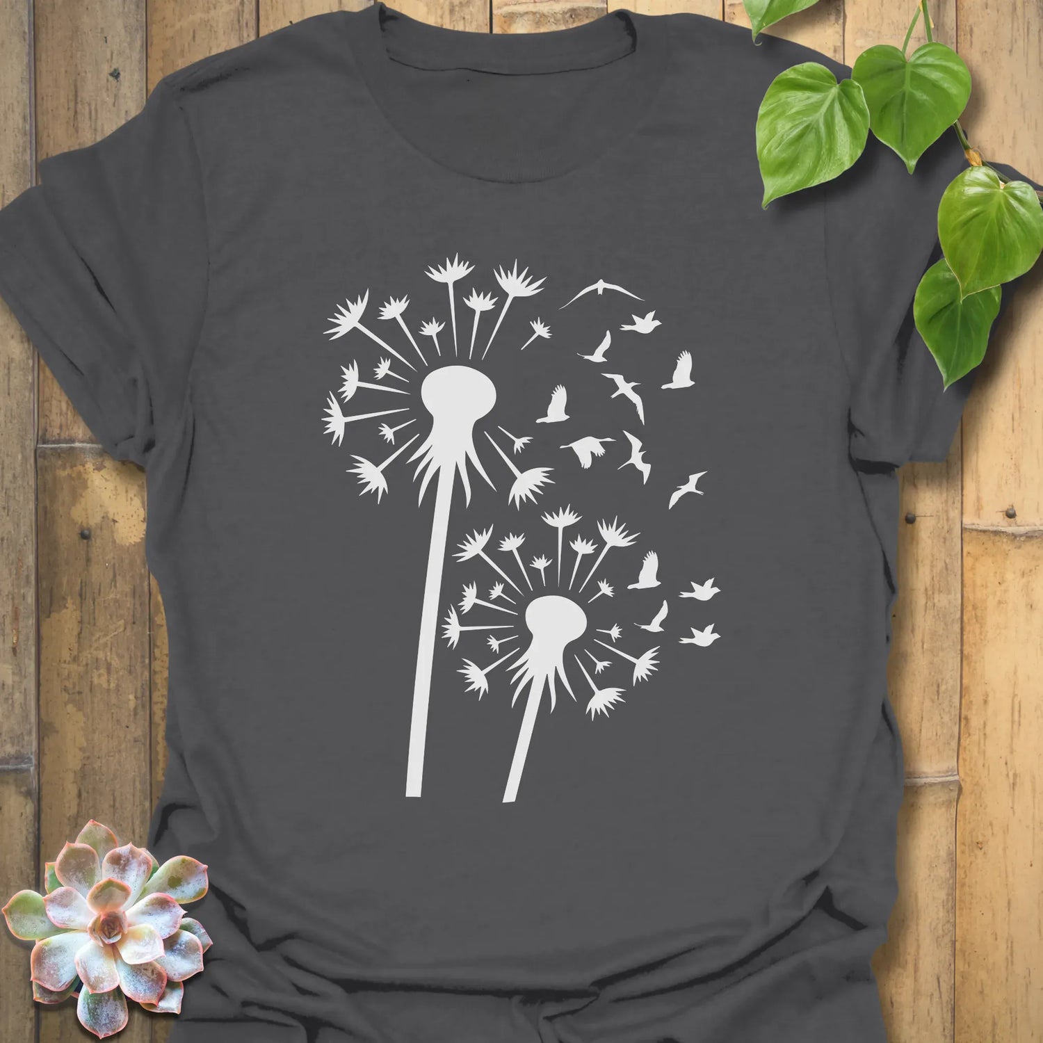 Wishing On The Wind T-Shirt Charcoal / S T-Shirt