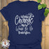 Without Change, There Would Be No Butterflies – T-shirt Navy / S T-Shirt