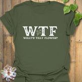 WTF – What’s That Flower?– T-shirt Military Green / S T-Shirt