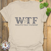 WTF – What’s That Flower?– T-shirt Natural / S T-Shirt