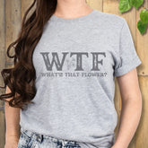 WTF – What’s That Flower?– T-shirt Sport Grey / S T-Shirt