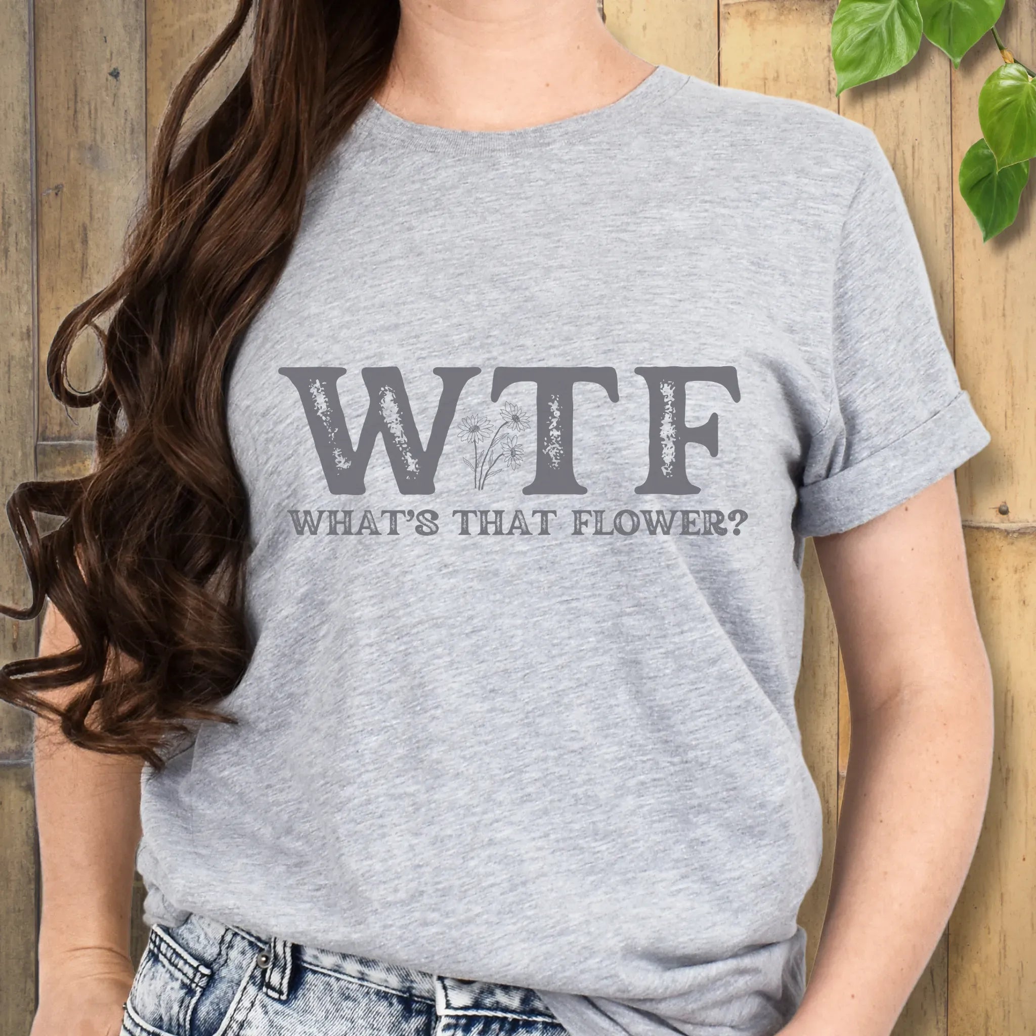 WTF – What’s That Flower?– T-shirt Sport Grey / S T-Shirt
