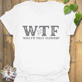 WTF – What’s That Flower?– T-shirt White / S T-Shirt